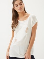Blusa Mujer Crema Noisy May Blusa Mujer Crema Noisy May