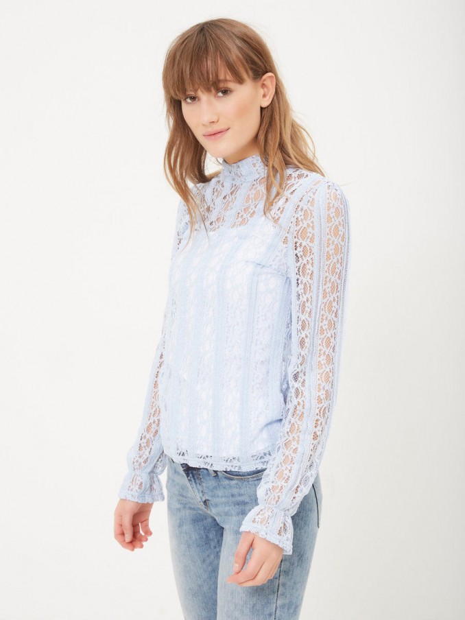 Bibbi Ls Highneck Top V Wp1