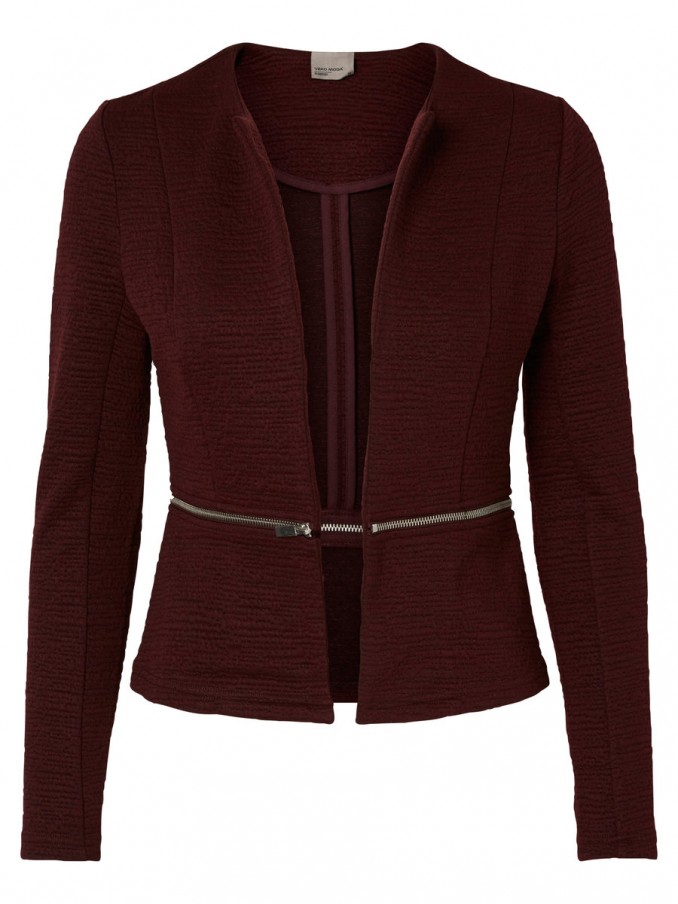 Blazer Mujer Burdeos Vero Moda