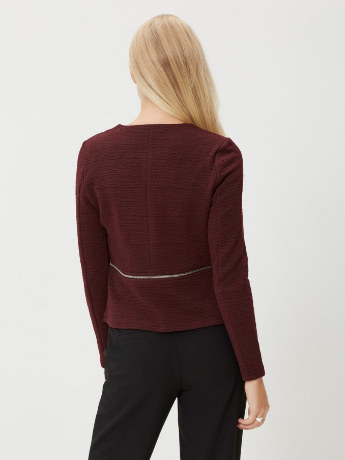 Blazer Mujer Burdeos Vero Moda