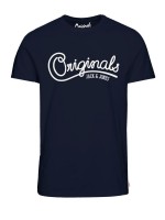 Camiseta Hombre Azul Marino Jack & Jones Camiseta Hombre Azul Marino Jack & Jones