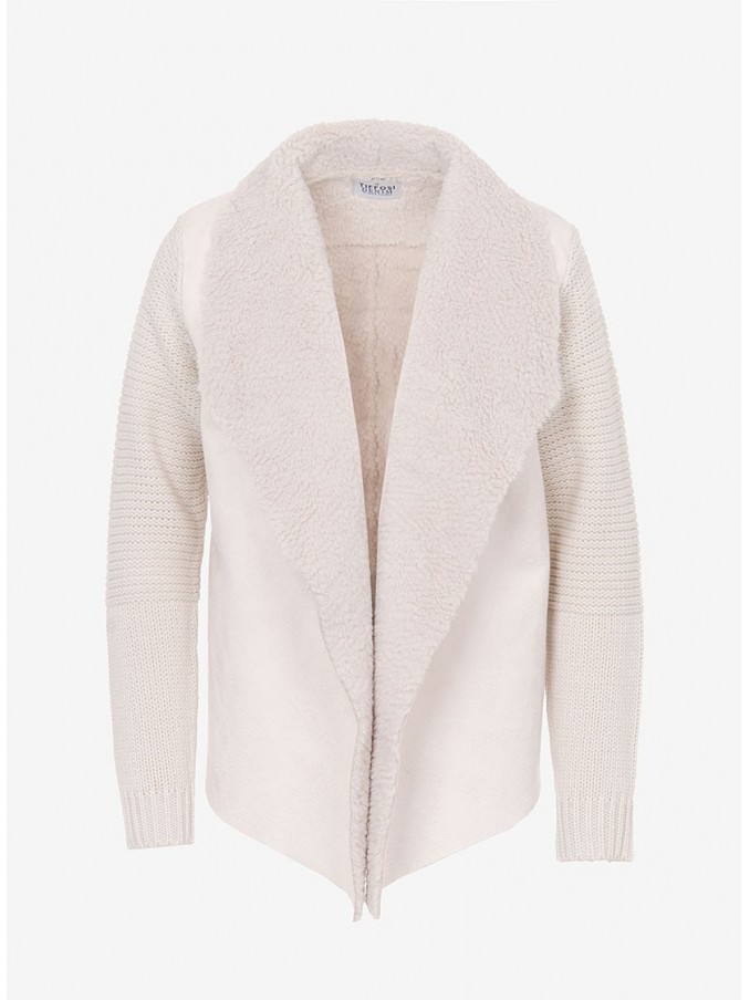 Chaqueta Niña Beige Tiffosi Kids