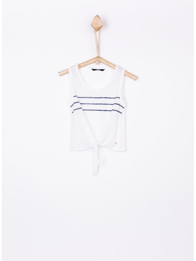 Shirt Girl White Tiffosi Kids
