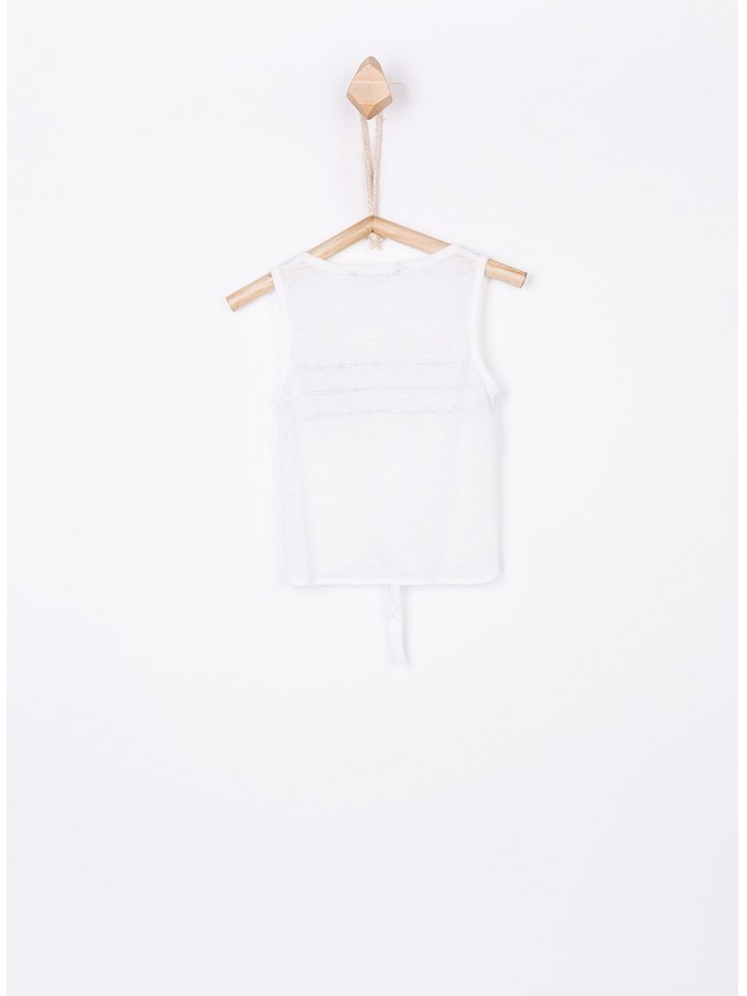 Shirt Girl White Tiffosi Kids