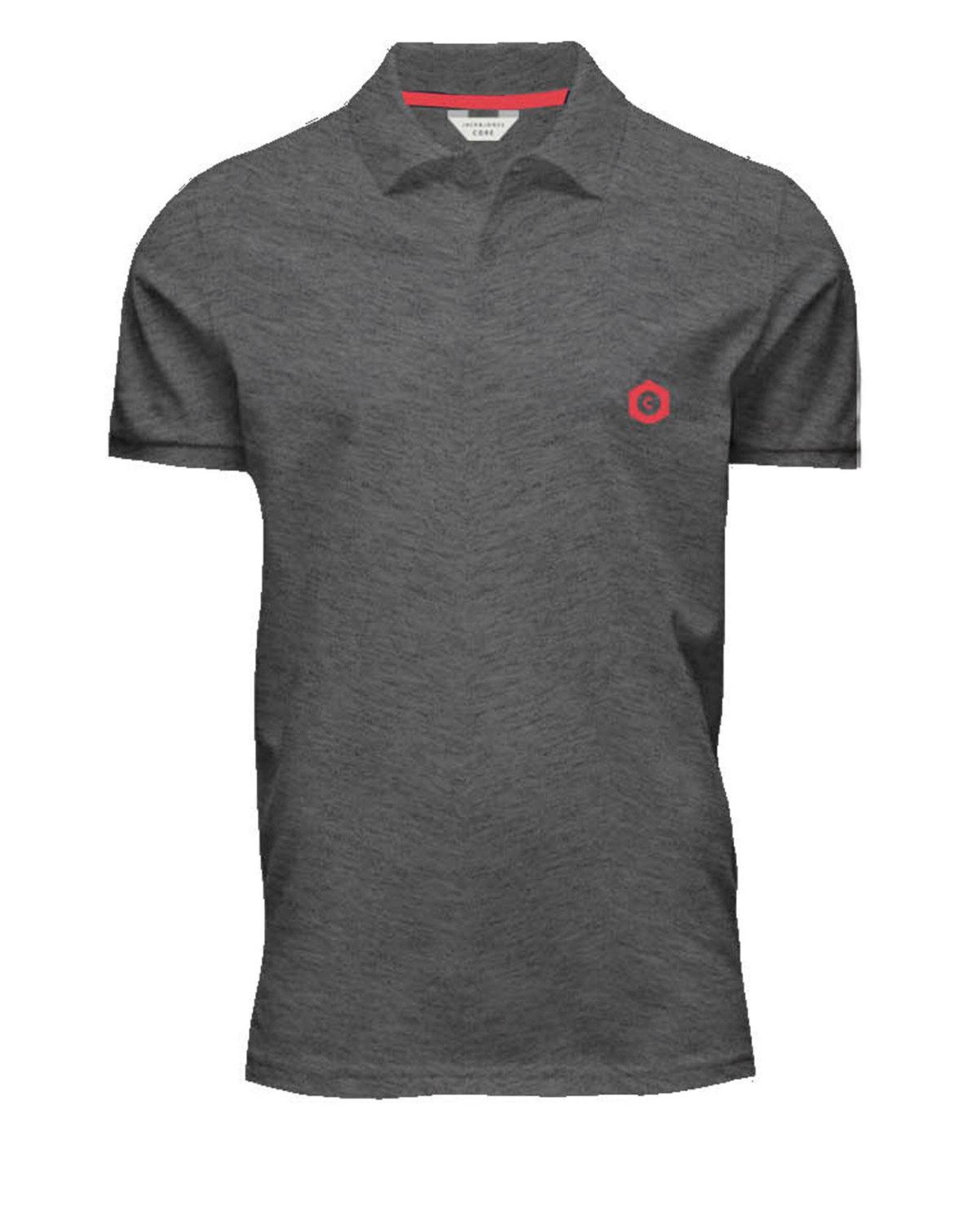 Polo Hombre Gris Oscuro Jack & Jones