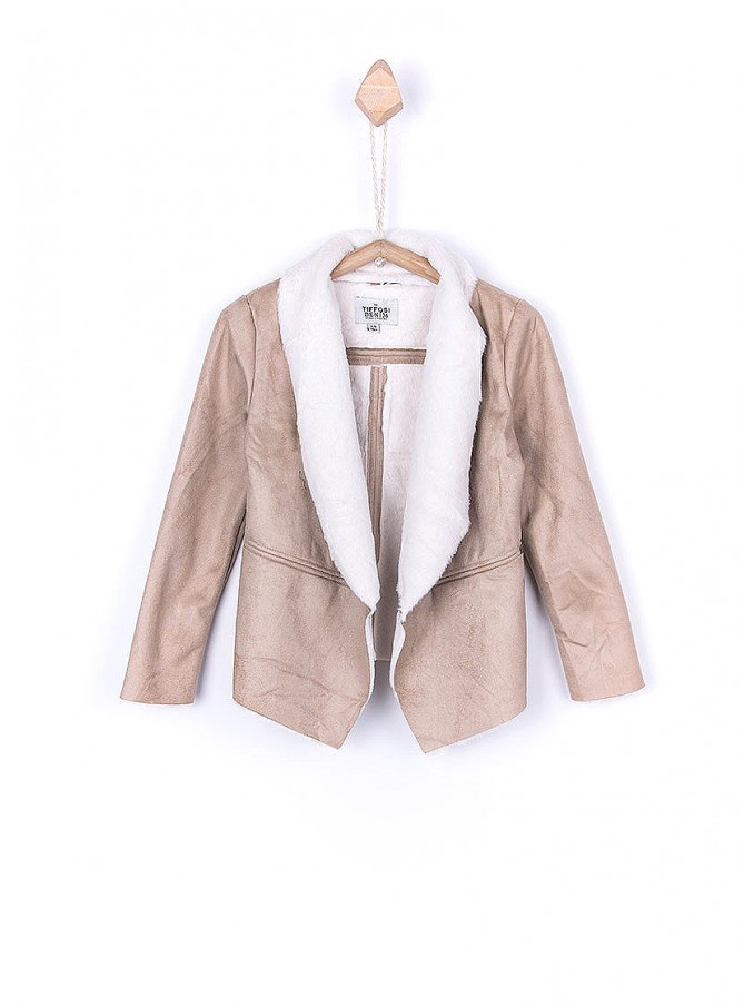 Chaqueta Niña Beige Tiffosi Kids