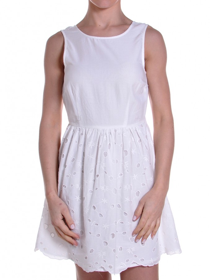 Vestido Mujer Blanco Vero Moda