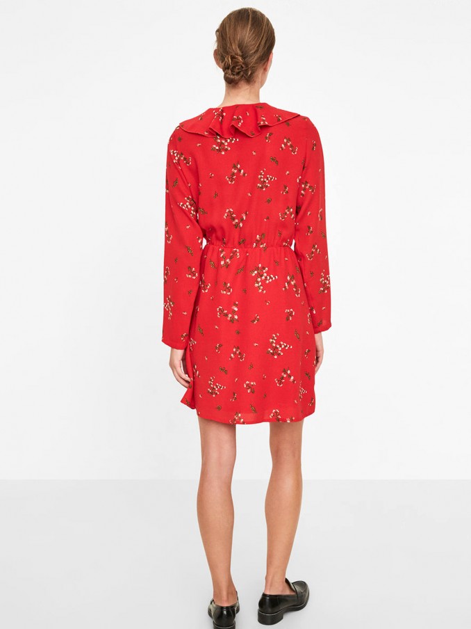 Dress Woman Red Vero Moda
