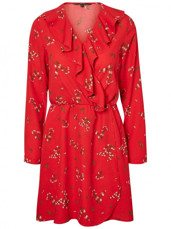 Dress Woman Red Vero Moda