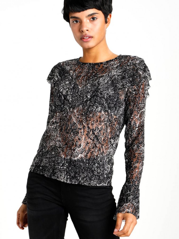 Shirt Woman Black Vero Moda
