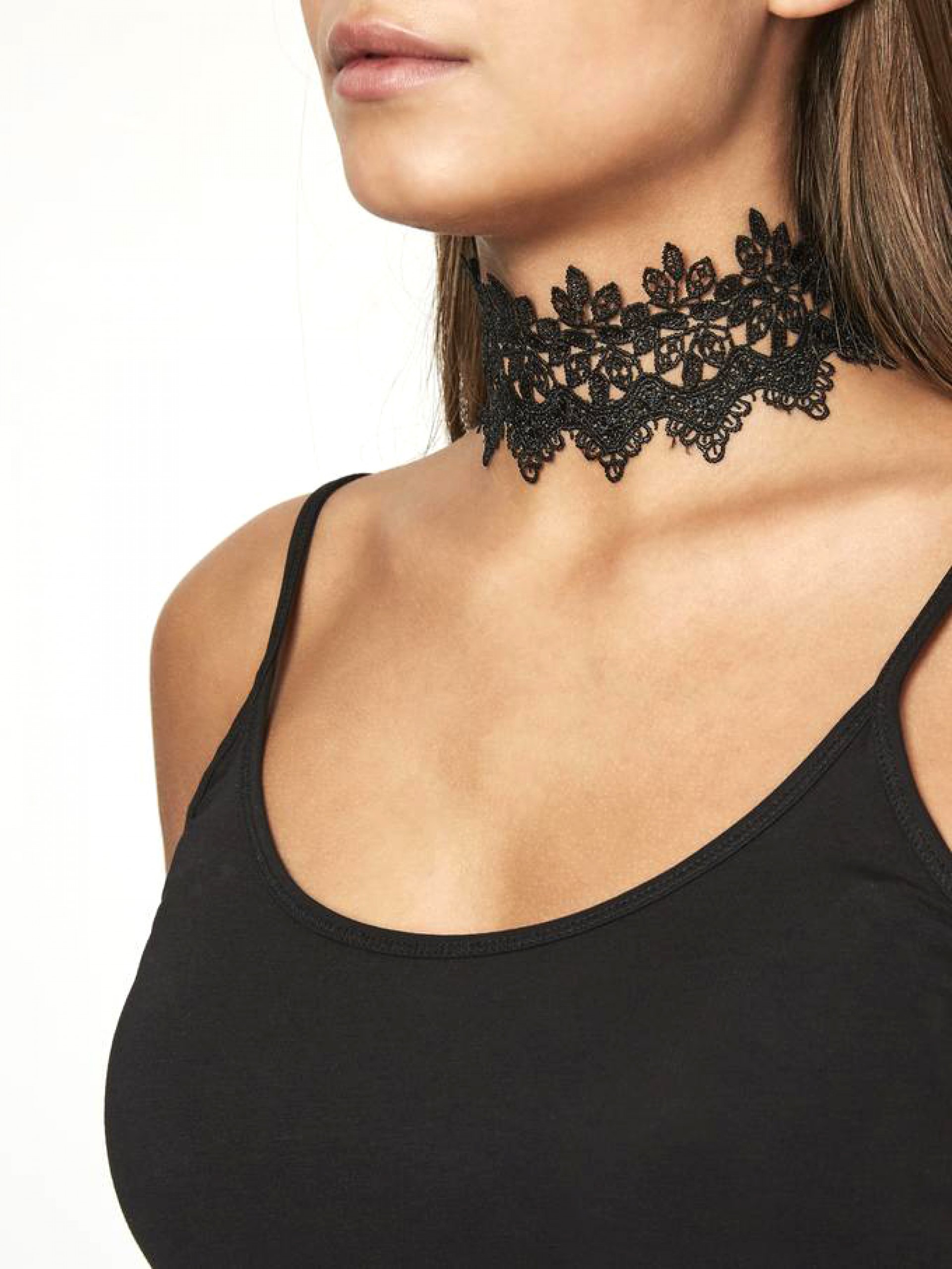 Necklace Woman Black Vero Moda