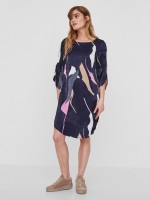 Vestido Mujer Azul Marino Vero Moda Vestido Mujer Azul Marino Vero Moda