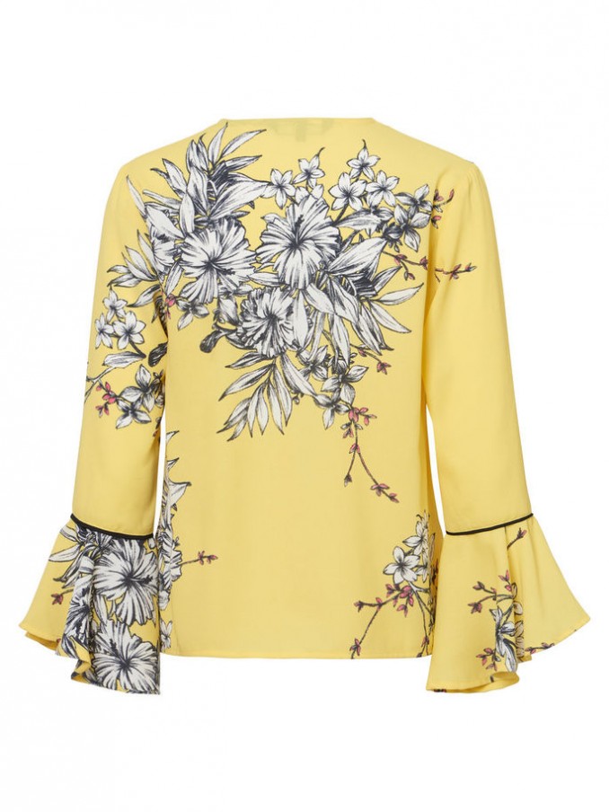 Blusa Mujer Amarillo Vero Moda