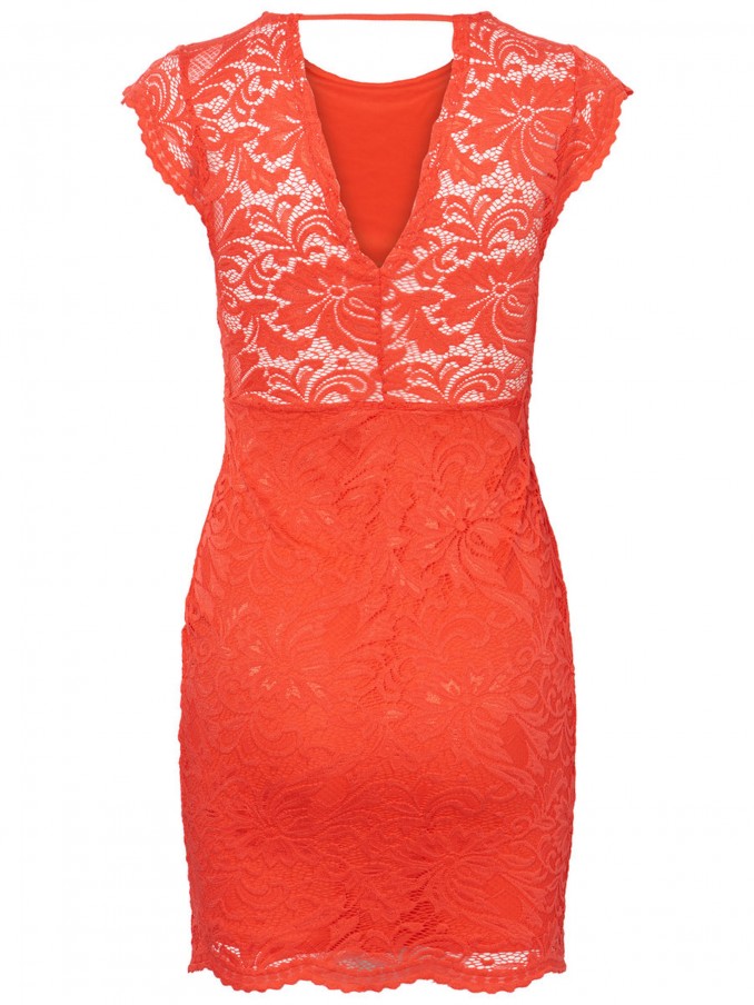 Vestido Mujer Rojo Vero Moda