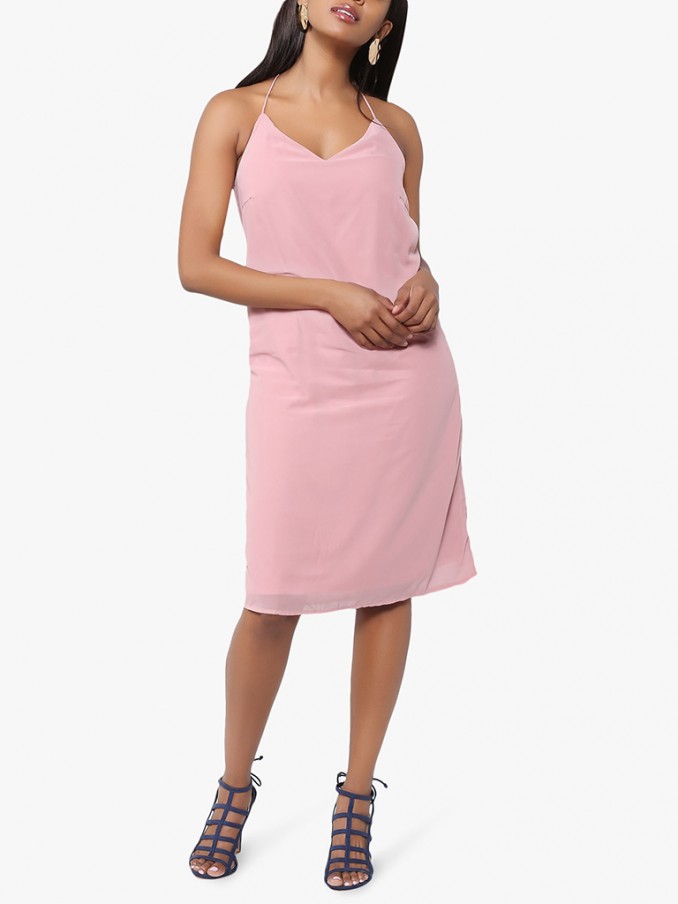 Vestido Mujer Rosa Vero Moda