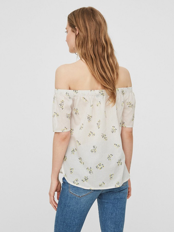 Shirt Woman Beige Vero Moda