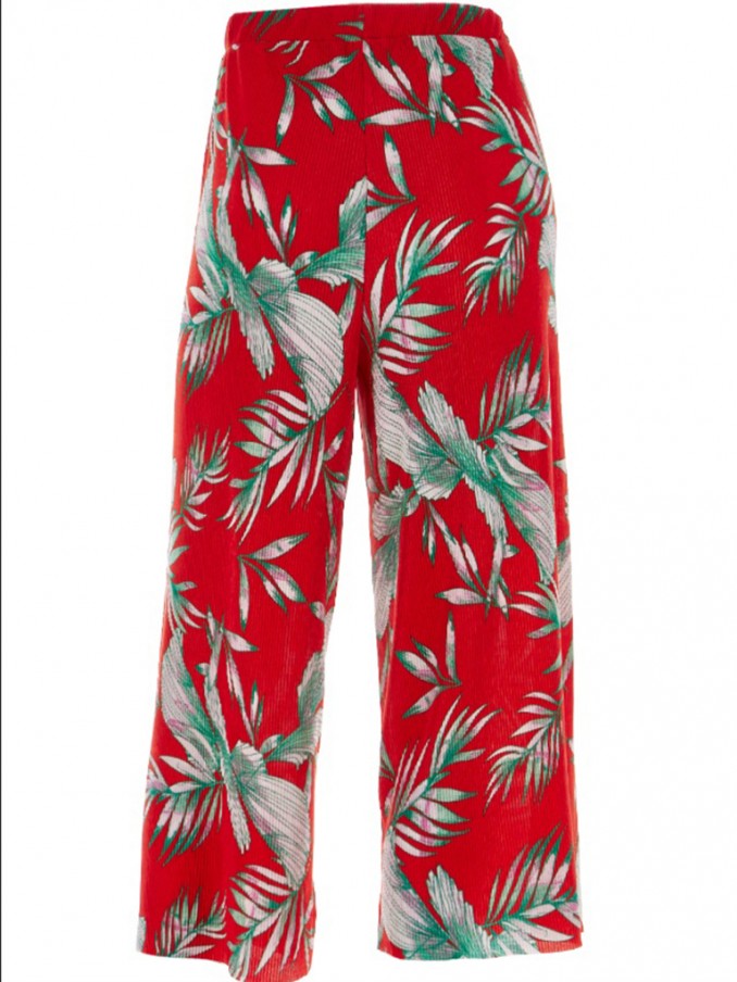 Pantalones Mujer Rojo Vero Moda