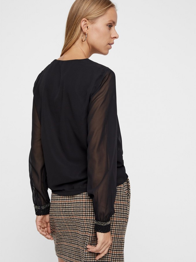 Shirt Woman Black Vero Moda