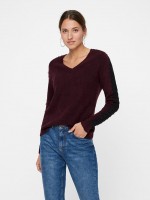 Prendas de Punto Mujer Burdeos Vero Moda Prendas de Punto Mujer Burdeos Vero Moda
