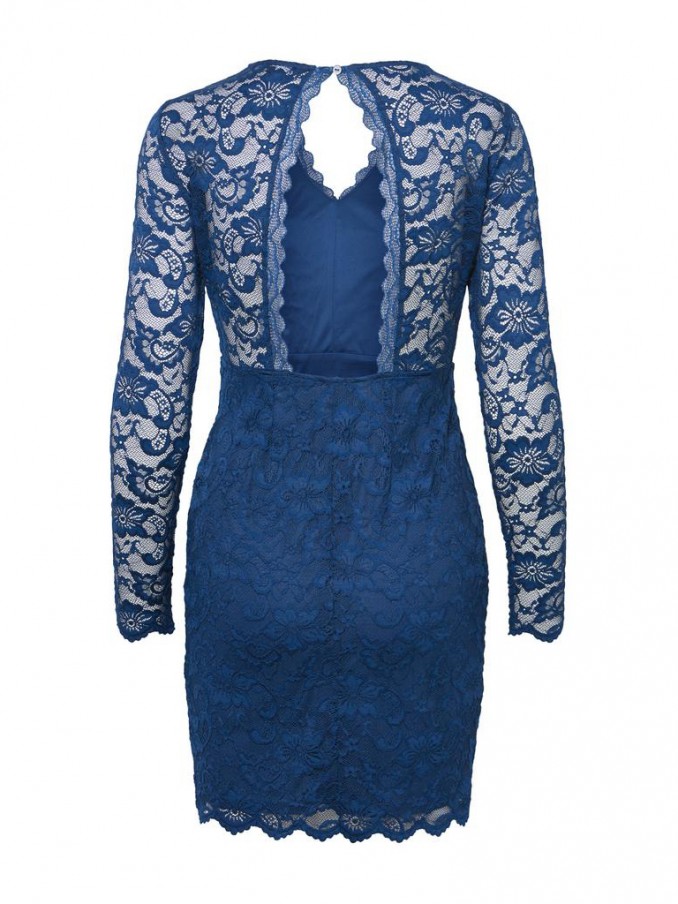 Vestido Mujer Azul Vero Moda