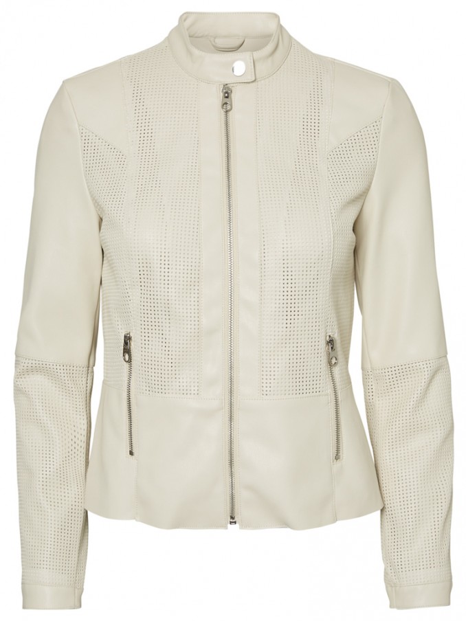 Chaqueta Mujer Beige Vero Moda