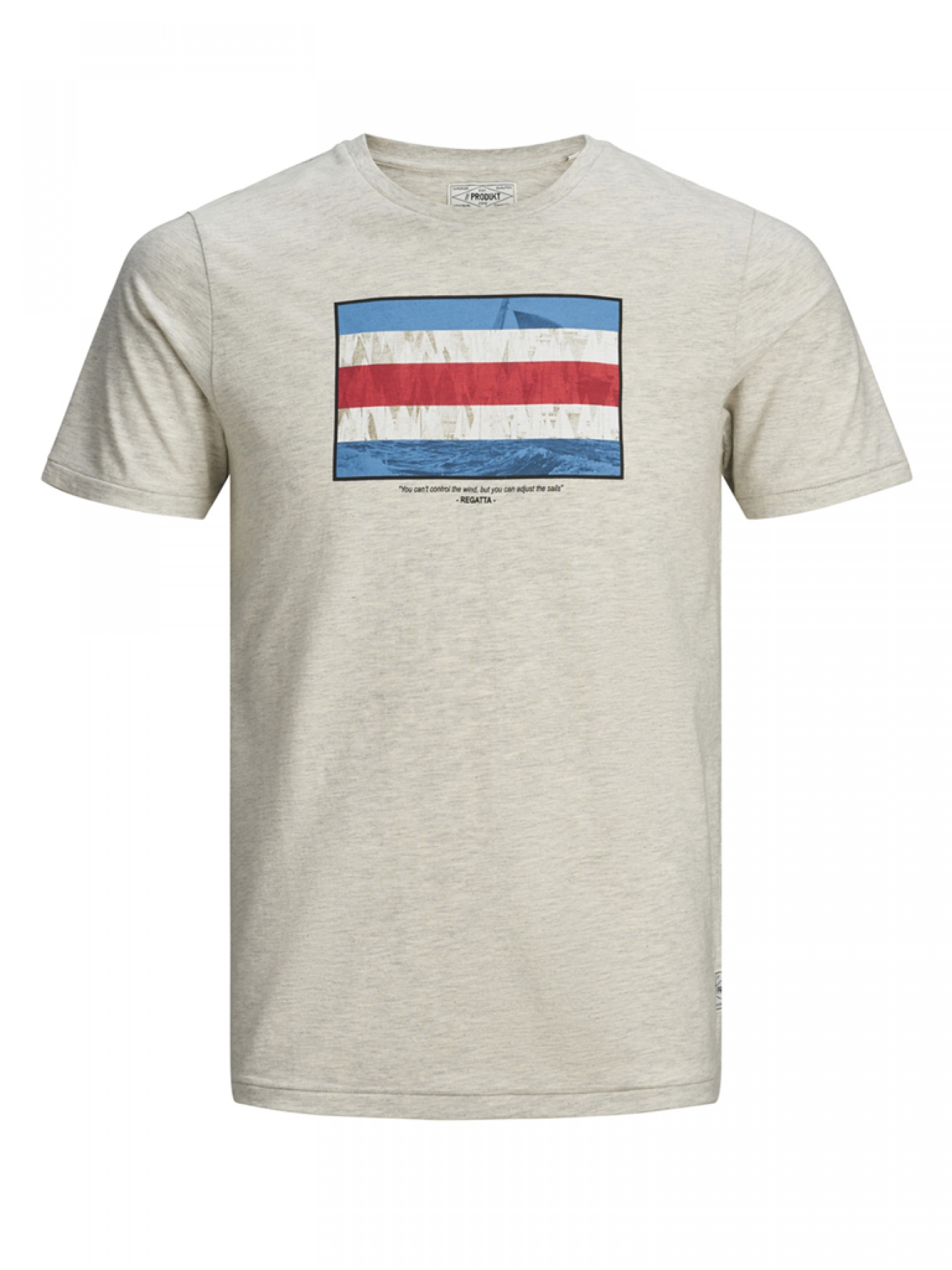 T-Shirt Man Light Gray Produkt