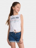 Blusa Niña Blanco Tiffosi Kids Blusa Niña Blanco Tiffosi Kids