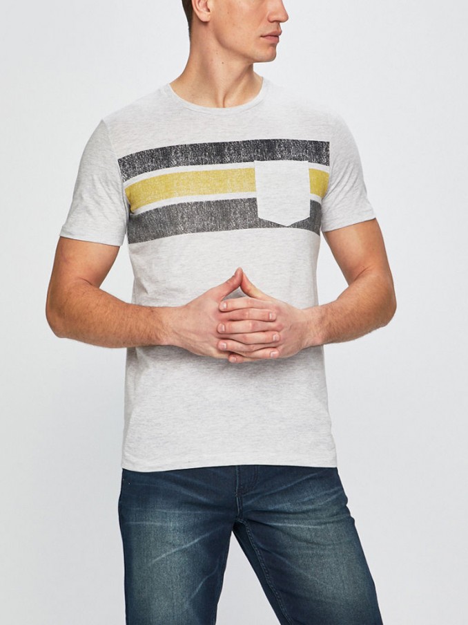 T-Shirt Man Light Gray Produkt
