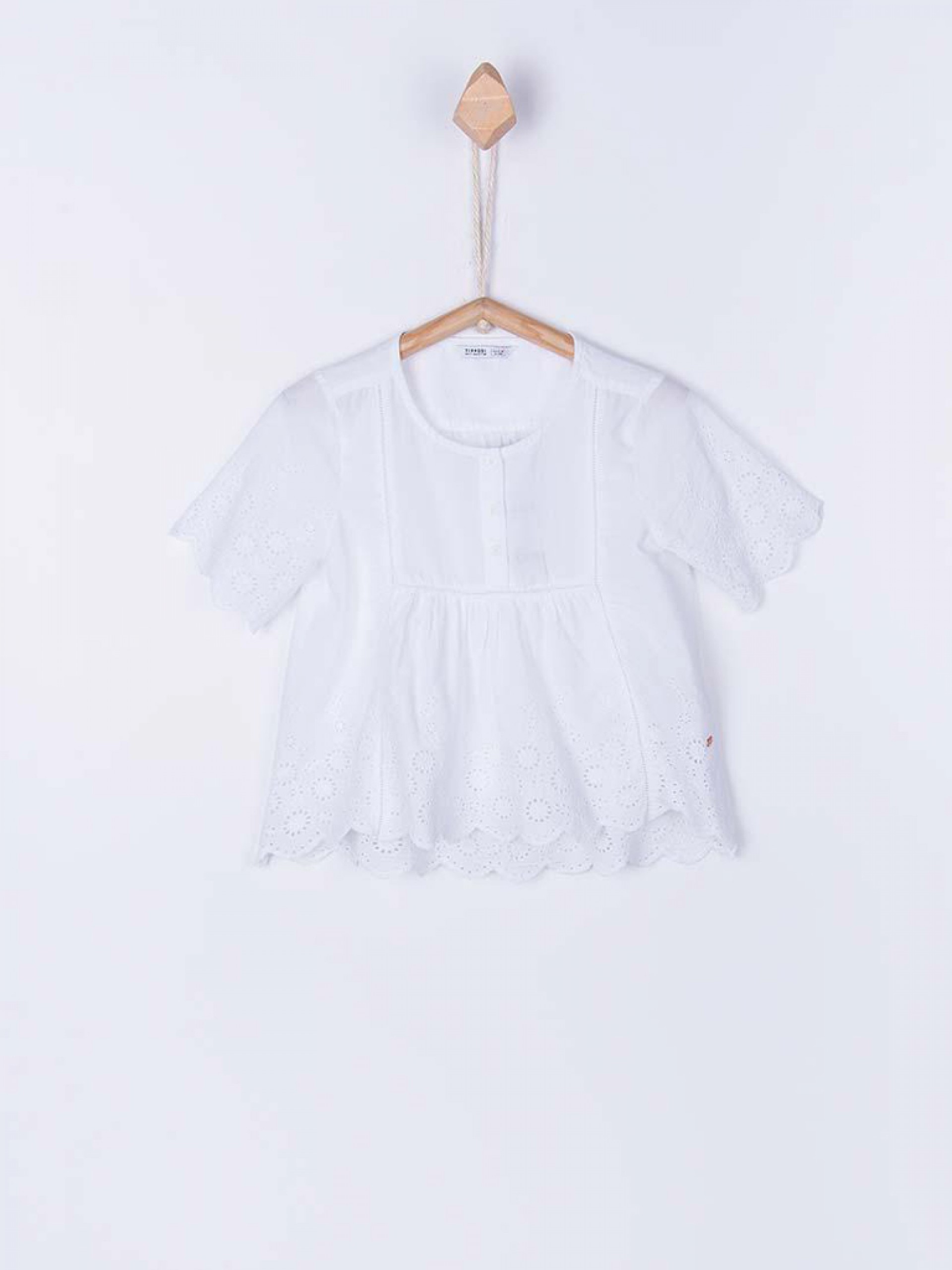 Blusa Niña Crema Tiffosi Kids