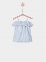 Blusa Niña Raya Azul Tiffosi Kids Blusa Niña Raya Azul Tiffosi Kids