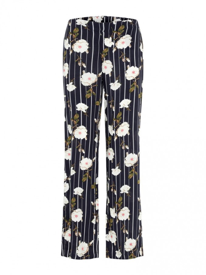 Pantalones Mujer Azul Marino Vero Moda