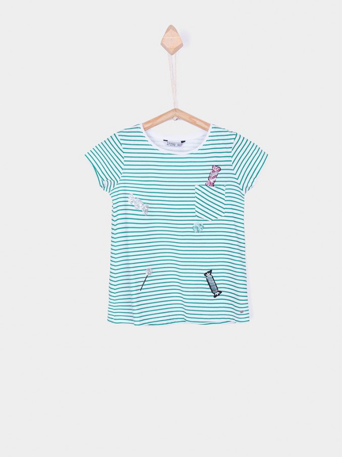 Camiseta Niña Verde Tiffosi Kids