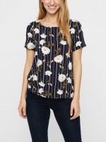 Blusa Mujer Azul Marino Vero Moda Blusa Mujer Azul Marino Vero Moda