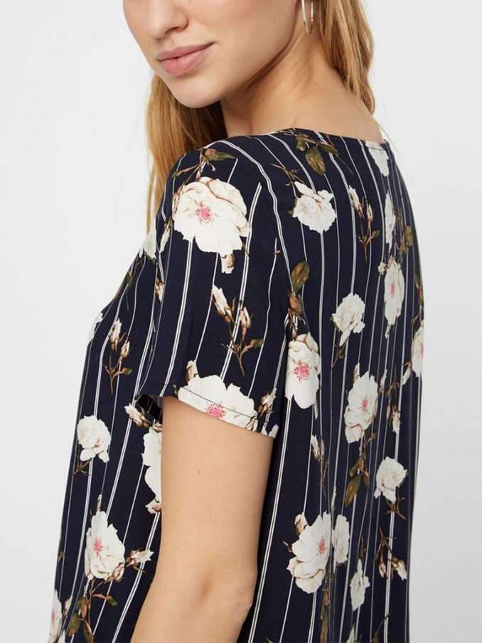 Blusa Mujer Azul Marino Vero Moda