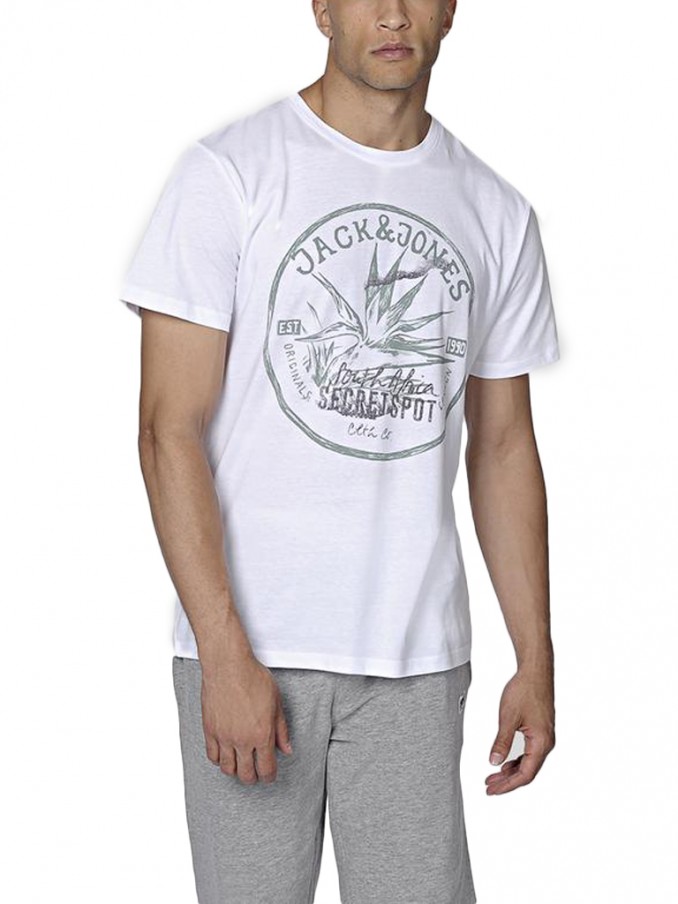 T-Shirt Homem Heat Jack Jones