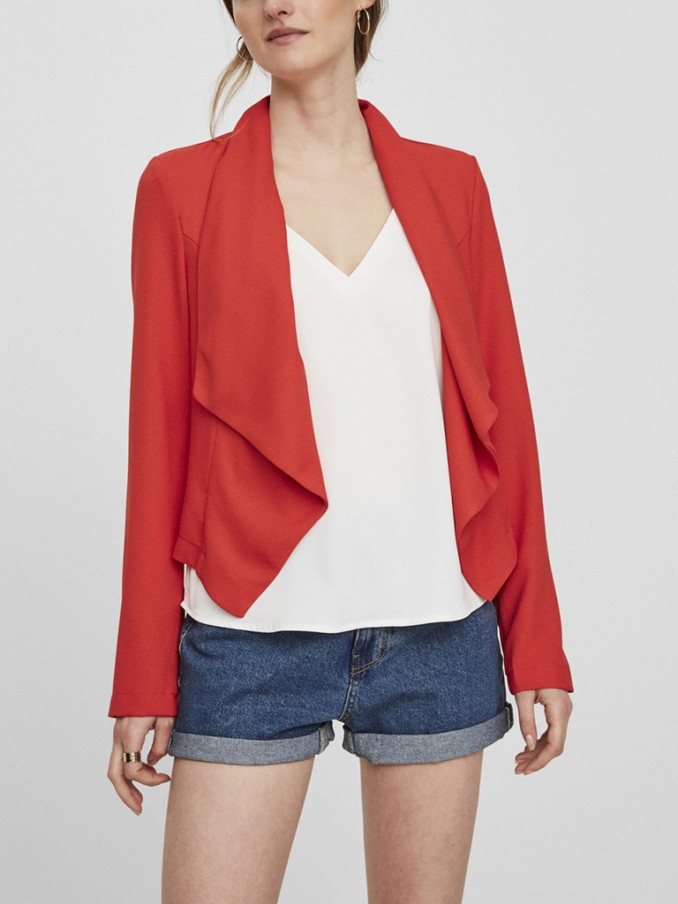 Blazer Woman Red Vero Moda