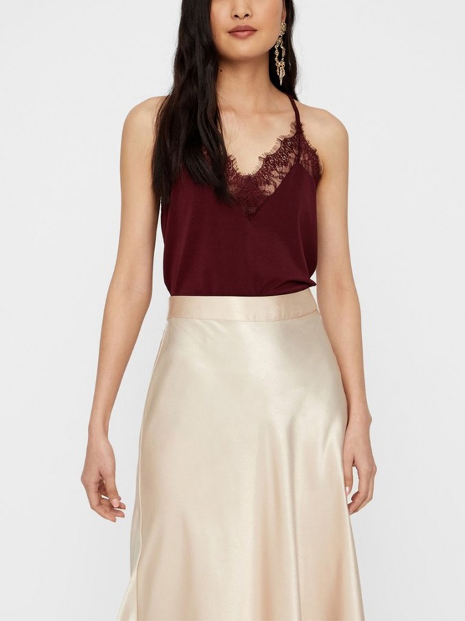 Shirt Woman Bordeaux Vero Moda