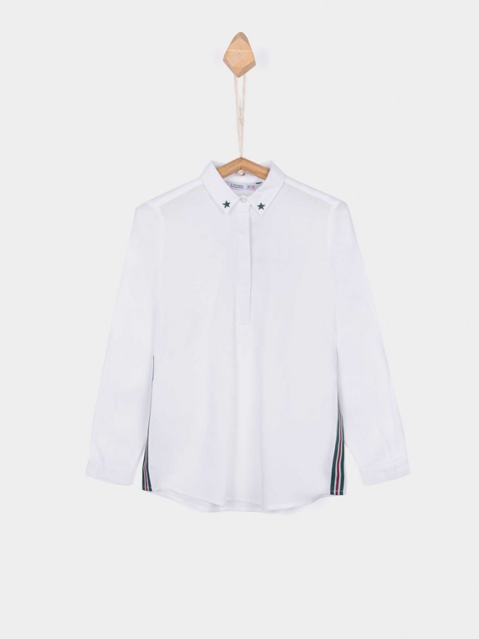Camisa Niña Blanco Tiffosi Kids