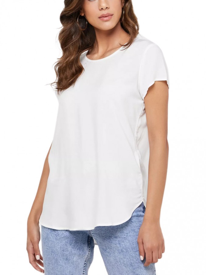Blusa Mulher Boca Noos Vero Moda