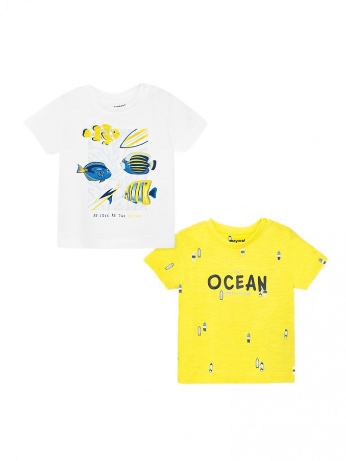 Set Baby Boy Yellow Mayoral