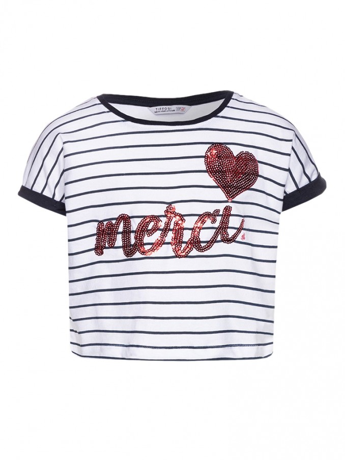 Camiseta Niña Blanco Tiffosi Kids