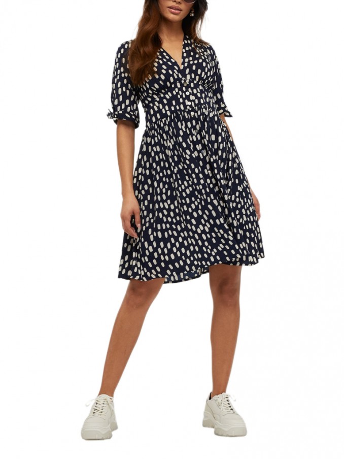 Vestido Mujer Azul Marino Vero Moda