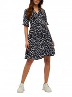 Vestido Mujer Azul Marino Vero Moda Vestido Mujer Azul Marino Vero Moda