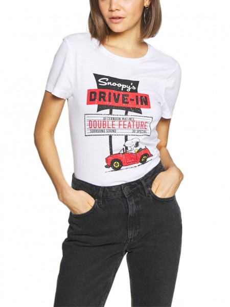 T-Shirt Mulher Peanuts Only