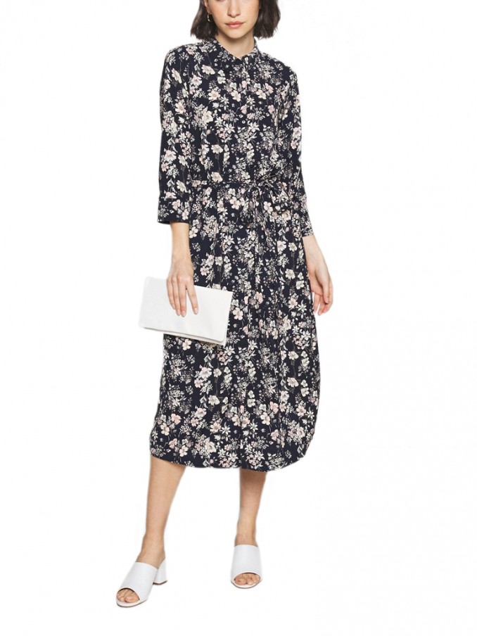 Dress Woman Navy Blue Vero Moda
