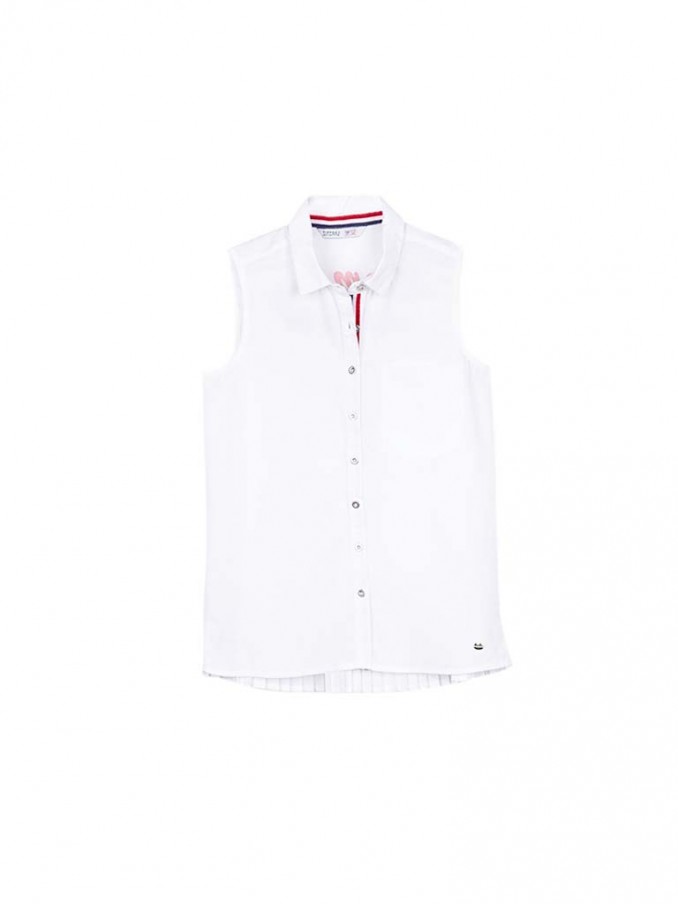 Camisa Niña Blanco Tiffosi Kids