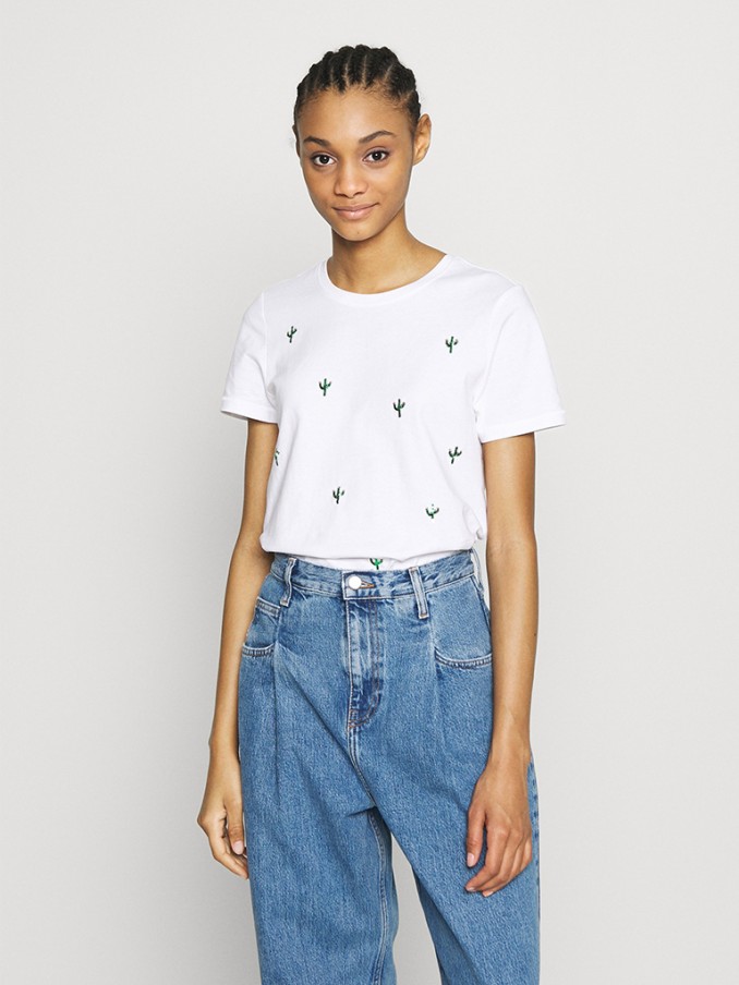 T-Shirt Woman White Only