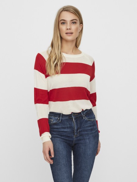 Knitwear Woman Red Vero Moda