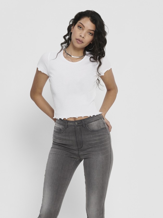 Shirt Woman White Only