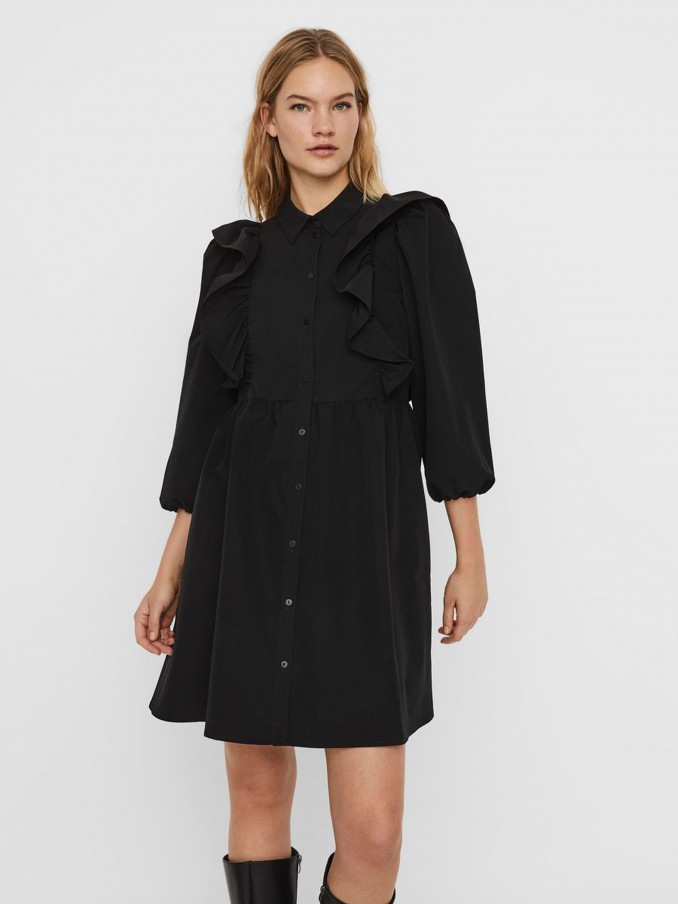 Dress Woman Black Vero Moda